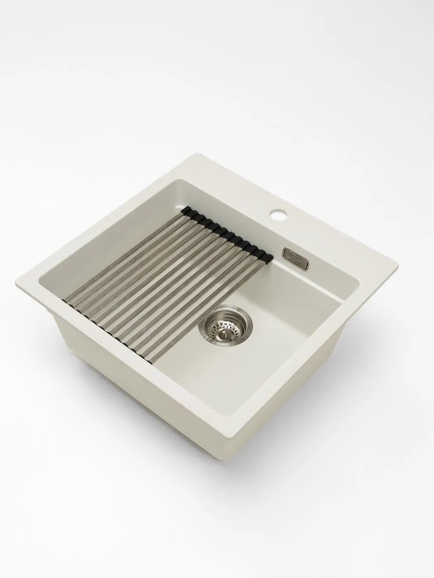 Кухонная мойка Grandex Aqua COMFORT 51F ARCTIC (500401)